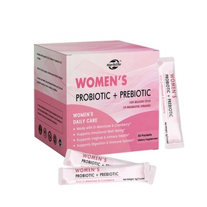 Poudre de Probiotiques Féminins en Marque Blanche OEM pour Femmes avec Prébiotiques, D-Mannose et Canneberge pour la Santé Digestive et Vaginale - Product Image 1