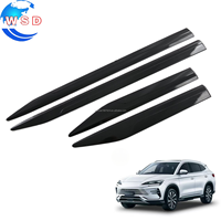Pièces externes de seuil de porte ABS pour BYD SEALION 6 2024 moulage de porte en Fiber de carbone moule garniture accessoires extérieurs de voiture