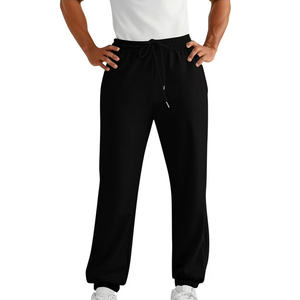 กางเกงลำลองผู้ชายผ้าฝ้ายผสมขนแกะ ทรงหลวม มีกระเป๋าข้าง มีไซส์พลัส พร้อมจำหน่ายสำหรับขายส่งและขายปลีกทั่วโลก - Product Image 1