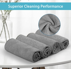 Paño de Limpieza de Microfibra Altamente Absorbente, Paños de Limpieza Reutilizables para el Hogar - Product Image 5