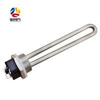 Chauffe-eau électriques en acier inoxydable 1.5 ''2" Tri-clamp 3KW 4.5KW/6KW 9KW 12KW 220V 380V Distilling Brewery Immersion Heater