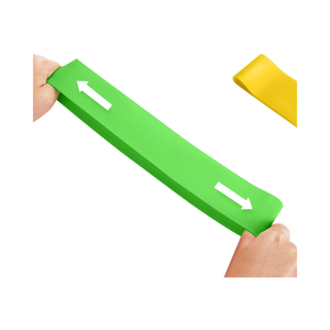 TPE Erwachsenen-Fitnesszubehör Yoga-Widerstandsband-Set Hüftkreis-Kniebeugen-Schlaufe Gemusterte Übungsbänder Kraft-Widerstandsband-Set - Product Image 5