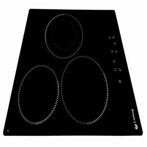 Table de cuisson en céramique à 3 brûleurs, avec commande tactile - Product Image 6