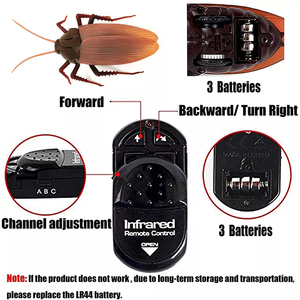 Giocattoli di Halloween: <span class=keywords><strong>Scarabeo</strong></span> Elettrico Telecomandato, Modello di Insetto con Controllo a Infrarossi, Novità Scherzosa - Product Image 2
