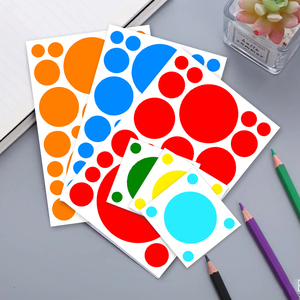 Các loại màu sắc có thể tháo rời mã hóa nhãn Vòng Dot Stickers cho Diy scrapbooking thủ công mỹ nghệ làm ghi chú Marks - Product Image 4