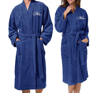 Accappatoio da Donna 100% Cotone Set Accappatoio Shangrila Yukata Giapponese Unisex Lussuoso Accappatoio Bianco <span class=keywords><strong>in</strong></span> Spugna per Hotel, Spiaggia e Spa - Product Image 4