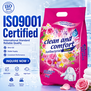 1 kg Poudre à lessiver de Singapour, parfum rose, détergent <span class=keywords><strong>en</strong></span> poudre - Product Image 4