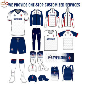 Jersey Sepak Bola Berkualitas Tinggi 100% Poliester Pabrik Kustom Sablon Sublimasi Seragam Sepak Bola Futbol Camisetas Jersey Sepak Bola Retro - Product Image 3