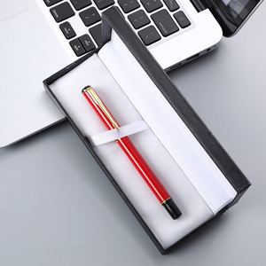Custom Logo Promotional Luxury Business Gift Black Metal Roller Ball Point <b>Pens</b> Set With <b>Box</b> - Product Image 3