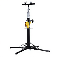 Support de levage pliable et portable en fer pour extérieur, avec manivelle, pour structure de treillis verticale de 6M, pour enceintes Line Array, capacité de charge 1000kg