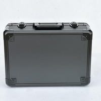 Étui de rangement pour cartes sportives à 3 rangées avec cadre en aluminium et fermeture à bouton pour cartes gradées PSABS/BGS