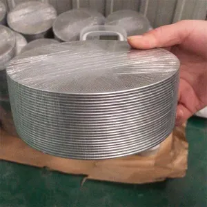New Factory Supply 3-Layer Stainless Steel 304 Plain Weave Edged Wire Mesh Disc Filter Meshes Product Type
