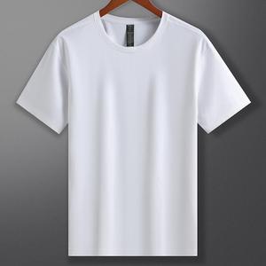 Kaos Polos Kerah Bulat Custom Logo Grosir, Bahan Spandex Polyester, Cepat Kering, Bernapas, Seragam Latihan Tim, Dukungan Pesanan Massal - Product Image 3