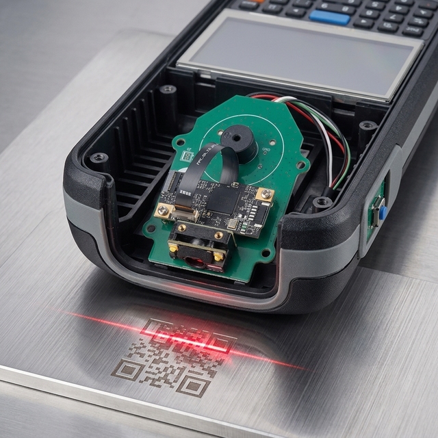 DY SCAN High-Speed Industrial DPM 2D Barcode Reader Module with CMOS Sensor USB/TTL/PS/2 Interfaces 65CM/S Scan Speed
