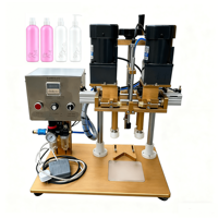Machine de capsulage Machine de capsulage de poudre plastique Vis Machine de capsulage semi-automatique Table