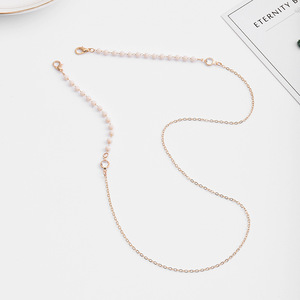 Venta al por mayor joyería de moda 16-18-24 pulgadas cadena de oro y plata 925 Cadena de plata esterlina collar cadena - Product Image 3