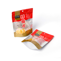 Sachets refermables étanches avec fermeture éclair et fenêtre pour l'emballage alimentaire (sucre, noix et fruits secs)