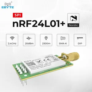 Modulo trasmettitore Wireless Ebyte 24g ricetrasmettitore ricevitore dati Radio Rf con Chipset Nrf24l01 IC RF nRF24L01 + PA + LNA
