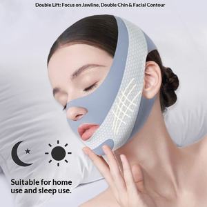 Wholesale Sports Protective Gear <b>Face</b>-Lift with Sleep <b>Face</b> V <b>Shaper</b> Facial Slimming Bandage Relaxation Shape Lift Reduce Double - Product Image 1