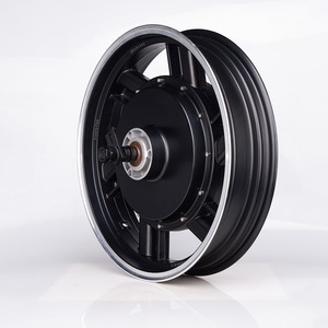 มอเตอร์ฮับ BLDC ความเร็วสูง 5000W สำหรับมอเตอร์ไซค์ ขนาด 17 นิ้ว-3.5 แบบขอบเปลือย ความน่าเชื่อถือสูง - Product Image 6