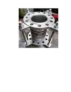 Connecteur d'expansion à bride en acier au carbone PN40 6 pouces 300mm de long conception de changements de pression de vibration avec services de fabrication - Product Image 2