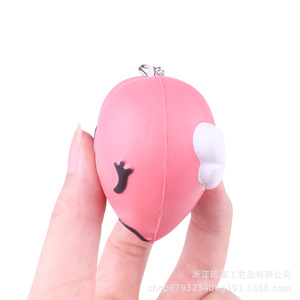 Llavero con Forma de Ángel con Impresión Digital, Llavero Promocional Portátil para Decoración de Mochilas - Product Image 1