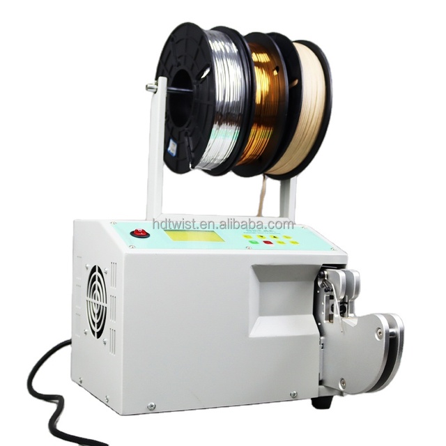 Cable Tie Machine USB Cable Twist Tying Machine for Vegetable/cable with the Display