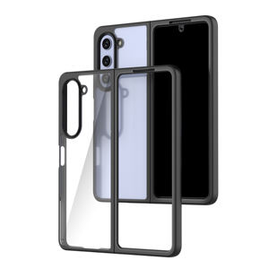 <span class=keywords><strong>Coque</strong></span> pour Samsung 2.0mm TPU Noir Mat 1.5mm Haute Clair PC Téléphone Cas Antichoc Couverture pour Samsung Z <span class=keywords><strong>Fold</strong></span> 5 <span class=keywords><strong>4</strong></span> Cas En Gros - Product Image 4