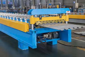 골판지 롤 성형 기계를 만드는 아연 골판지 지붕 벽 철판 - Product Image 2