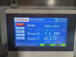 Hello River العلامة التجارية الصناعية مجفف الزهور معدات تجفيف المواد الزراعية لوتس أقحوان لافندر CE - Product Image 4