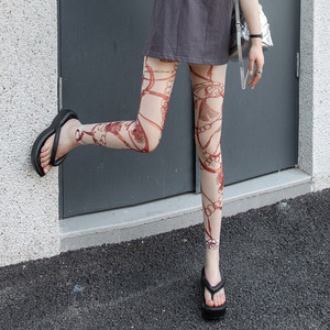 Pantimedias sexis de nueva Moda de Primavera, <span class=keywords><strong>mallas</strong></span> estampadas personalizadas, <span class=keywords><strong>mallas</strong></span> con estampado de <span class=keywords><strong>leopardo</strong></span> Digital a todo color para <span class=keywords><strong>mujer</strong></span> - Product Image 2