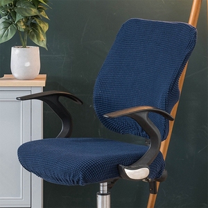 2pcs /set Hot Selling Universal Stretch Office Chair Cover Back Cover + Cushion Cover