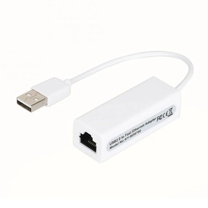Adaptateur Ethernet USB 2.0 vers RJ45 en gros, <span class=keywords><strong>carte</strong></span> réseau LAN rapide 10/100 Mbps pour ordinateur <span class=keywords><strong>portable</strong></span> et de bureau - Product Image 1