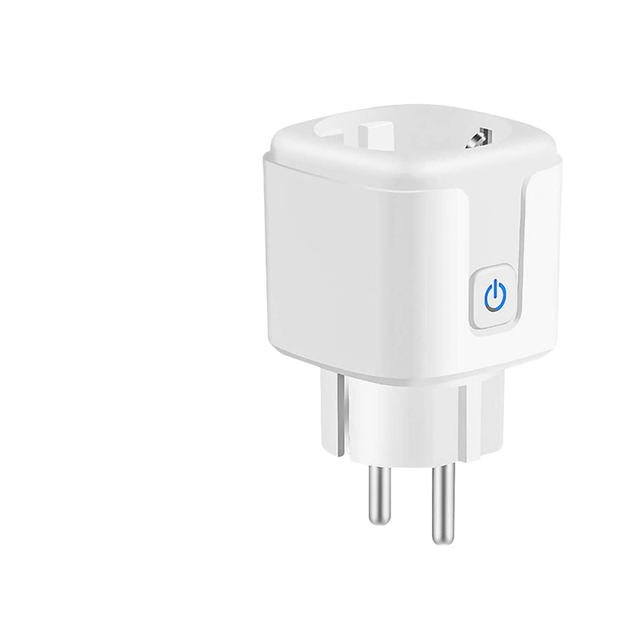 SZMYQ Tuya Smart WiFi Power Plug EU 16A Power Meter Compatible with Google Home Alexa Echo 100V-240V 2.4GHz