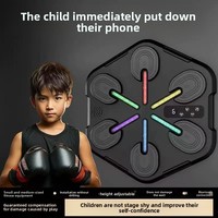 Machine de boxe musicale Lequan pour usage domestique, sac de frappe suspendu en polyuréthane pour enfants et adultes, modèle multifonctionnel avec application Wq New