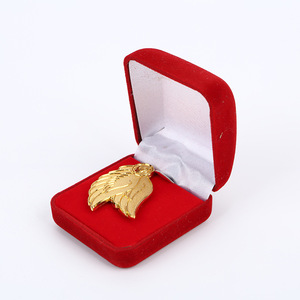 Personalización de Insignias, Insignia Metálica Irregular, Estilo Lujoso Electrochapado, Tipo Broche con Cierre de Mariposa, Regalo Empresarial - Product Image 1