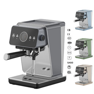 Machine à café domestique OEM ODM Machine à café 110v/220v Machine à café expresso domestique pour une tasse ou deux tasses - Product Image 1