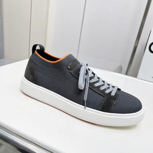 Zapatos Deportivos Casuales de Alta Gama para Hombre, con Suela Plana, Transpirables y Cómodos, Forro de Cuero Genuino, Venta al Por Mayor de Fábrica - Product Image 3