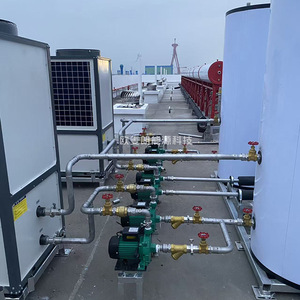 <b>Solar</b> Energy System Roof Mounting Commercial Air Source Heat <b>Pump</b> <b>Solar</b> Collector Hybrid Installation Service - Product Image 1