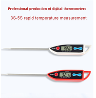 Termómetro Digital de Cocina Tipo Sonda para Carne, Leche, Alimentos, Barbacoa, Horno Electrónico, Herramientas de Cocina