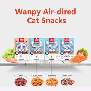 Venta al por mayor de alimentos secos para gatos saludables y nutritivos con sabor a pollo, atún, carne de bacalao para golosinas y aperitivos para mascotas - Product Image 3