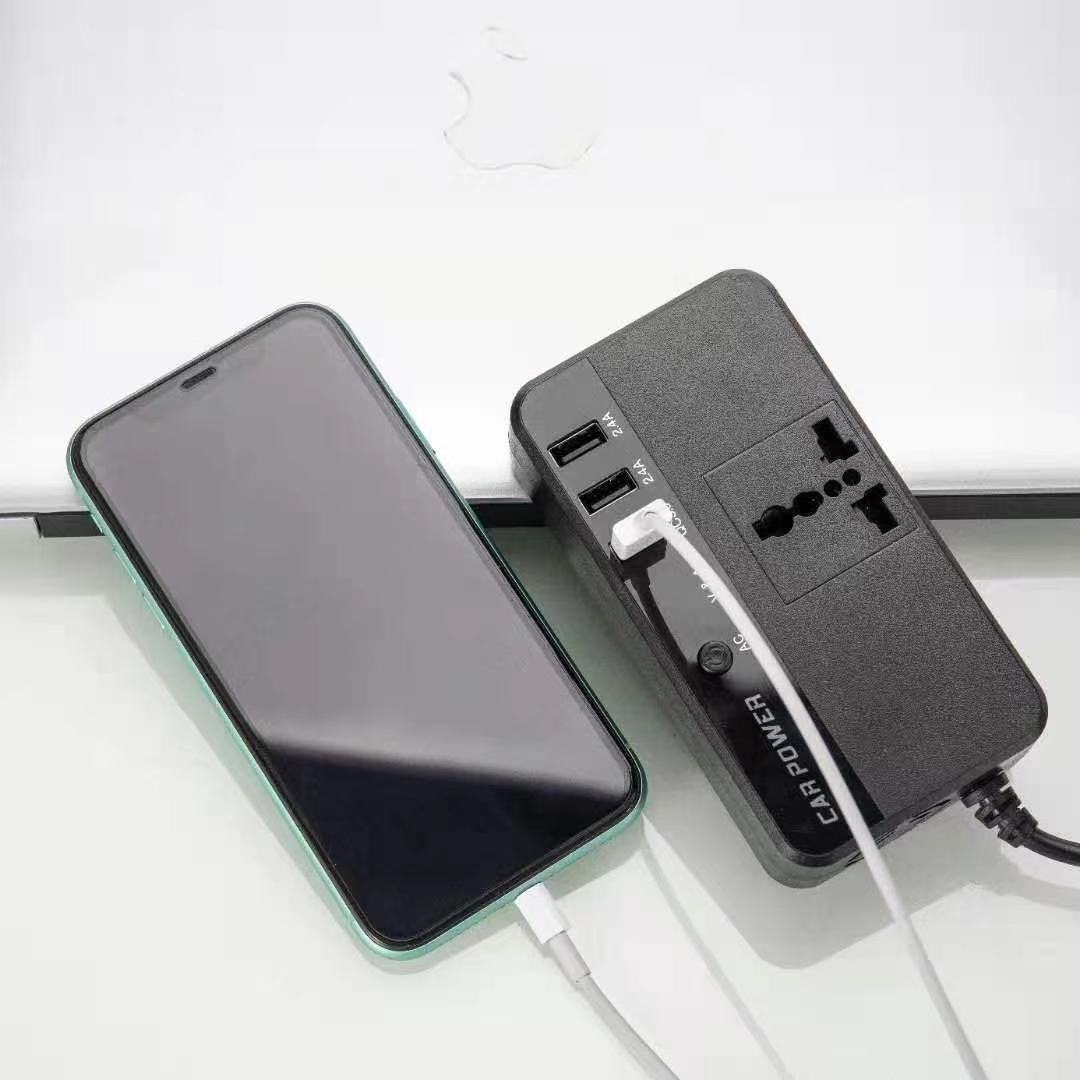 Factory Directly Manufacture 12v Dc To Ac 220v Car Power Inveter 200w With Durable Usb Car Inveter