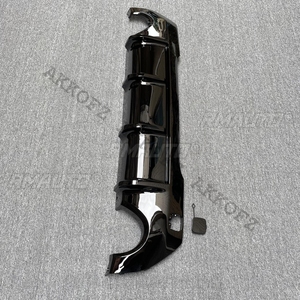 ชุดแต่งสไตล์รถยนต์สำหรับ BMW ซีรีส์ 1 F40 MP ปี 2019 สีดำ PP รุ่น M135i ดิฟฟิวเซอร์กันชนหลัง - Product Image 5