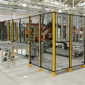 산업 안전 펜싱 격자 게이트 기계 보호 제품 강화 보안 용접 와이어 메쉬 3D 모델링 서비스 열 - Product Image 2