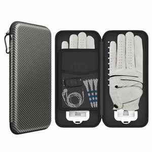 Étui à gants avec support pour gants, accessoires de golf, rangement pour tees de golf, balles de golf, marqueurs pour golfeurs - Product Image 1
