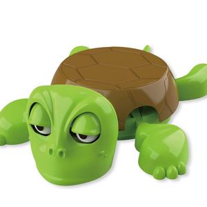 New Green Portable Cup Holder 3D <b>Animated</b> Turtle Coasters Toy Funny Expression Silk Screen Printed Custom Promotional Gift for - Product Image 3