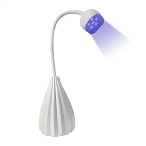 Novo produto secador de unhas portátil de cura rápida para salão de beleza esmalte gel gel mini lâmpada LED UV secador de unhas USB para cuidados com as unhas em casa