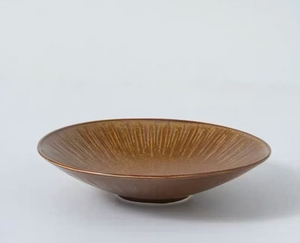 Assiette creuse en céramique japonaise de luxe moderne Assiette à spaghetti pour hôtel, dîner, collation <span class=keywords><strong>Plat</strong></span> en poterie pour les fêtes - Product Image 3