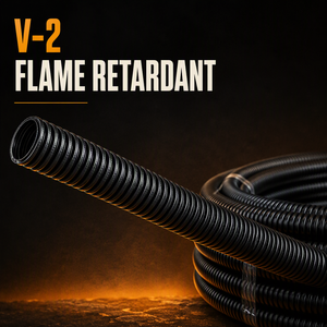 Tuyau flexible en PVC ondulé ignifuge et étanche de 20 mm/25 mm pour la protection des câbles et fils électriques - Product Image 4
