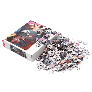 제조 업체 사용자 정의 고품질 재활용 종이 퍼즐 게임 500 개 1000 조각 지그 소 퍼즐 성인 - Product Image 6
